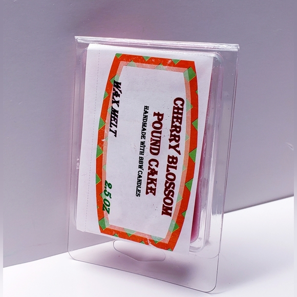 CHERRY BLOSSOM POUND CAKE -Bath & Body Works Candle Wax Melts- $8 per pack - Picture 3 of 9